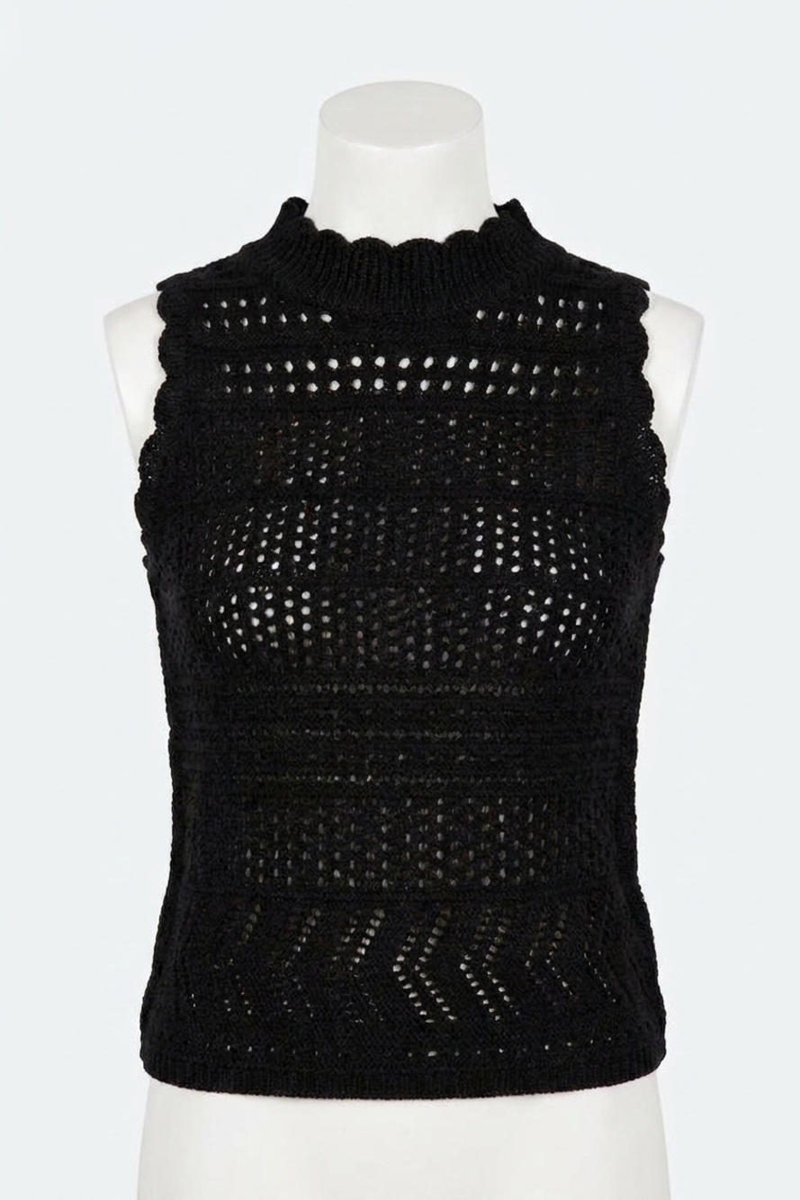 NEW SUNDAYS crewe tank in black